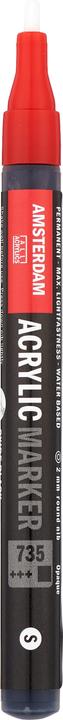 Actual product image Amsterdam Acrylic marker S 1 piece, Black (1 x)