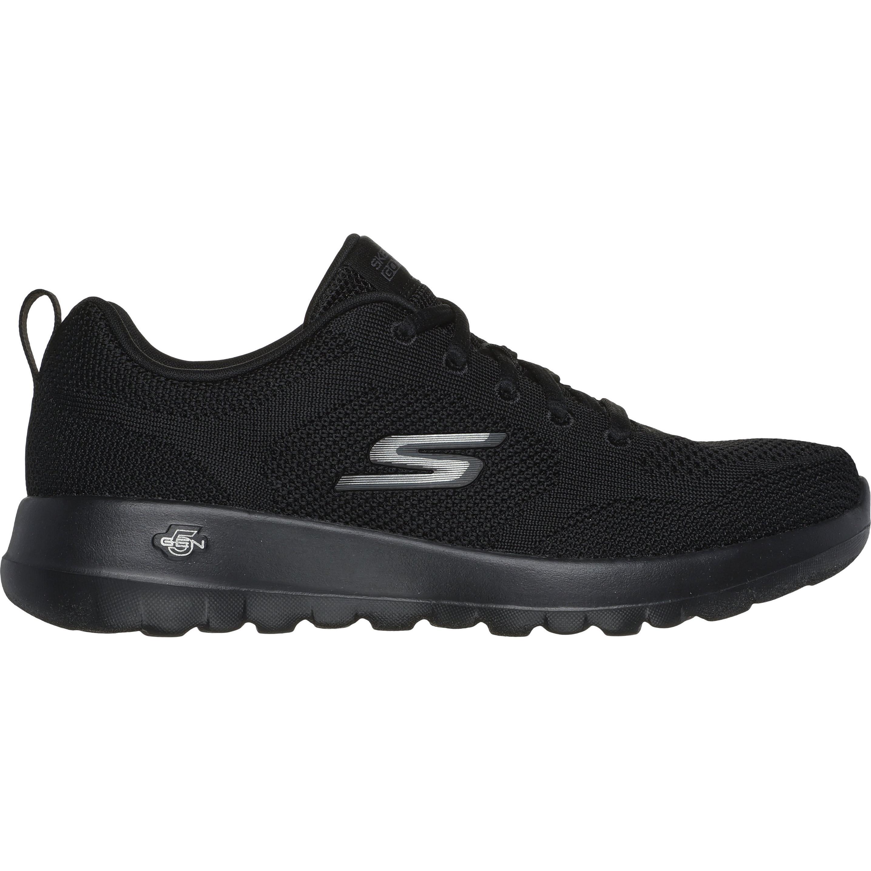 Skechers, Donne, Sneaker, Vai a camminare Joy-Violet, Nero, (37)