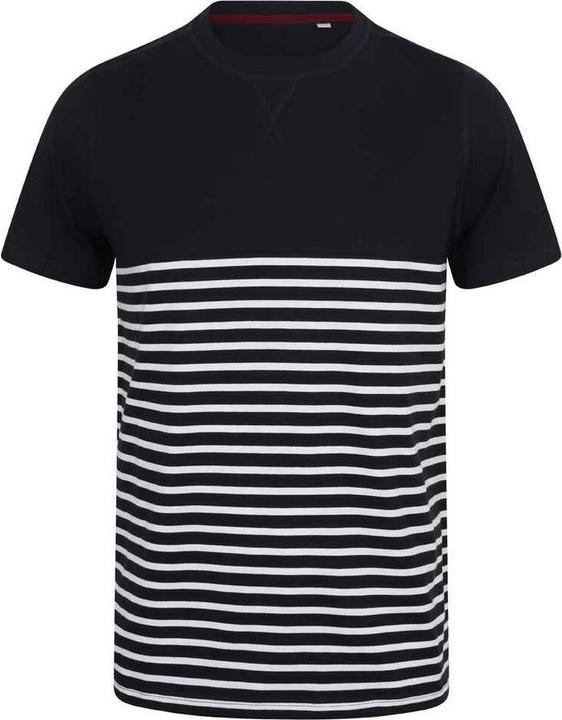Navy blue/white