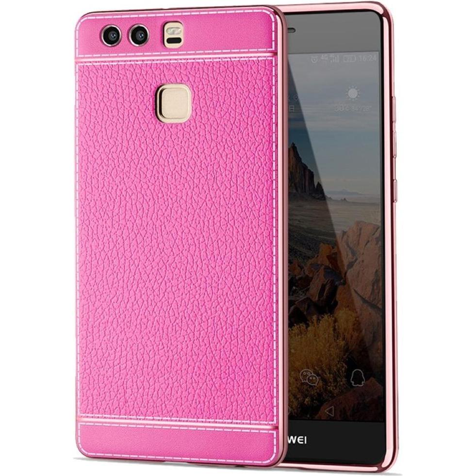 König Design Huawei P10 Hülle Case Handy Cover Schutz Tasche Schutzhülle Bumper Schale Pink (Haier P10), Smartphone Hüll...