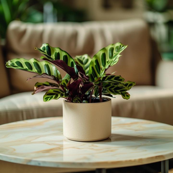 Image du produit Plant in a Box Calathea lancifolia - Marante des paniers (40 cm)