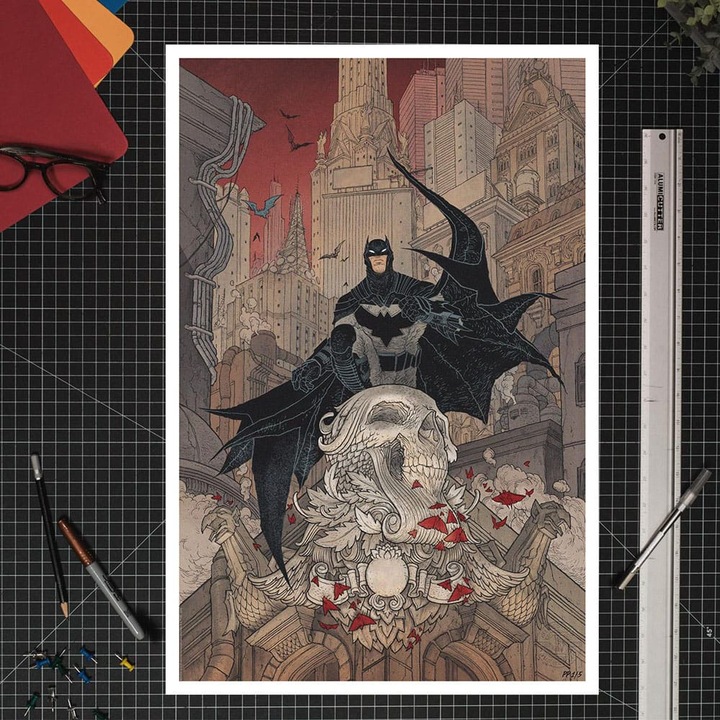 Immagine prodotto Sideshow Stampa artistica DC Comics I Am Gotham 41 x 61 cm - senza cornice (41 x 61 cm)