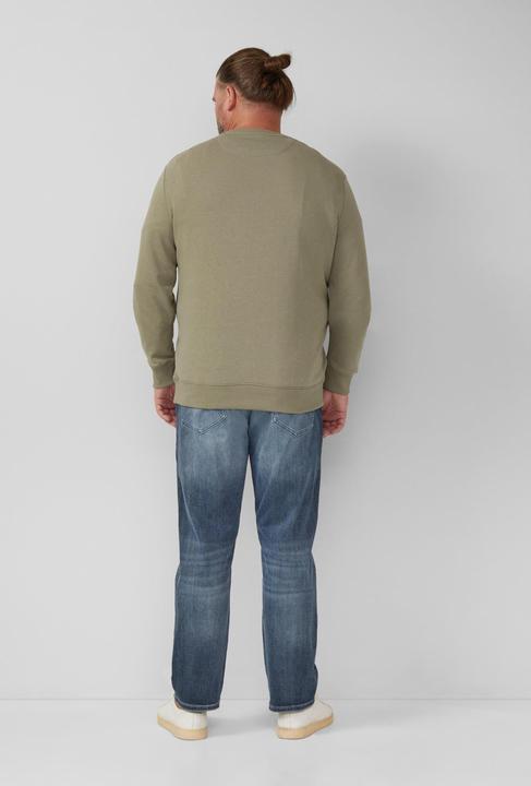 Produktbild s.Oliver Sweatshirt Sweatshirt aus Baumwollmix mit Crew Neck (4XL)