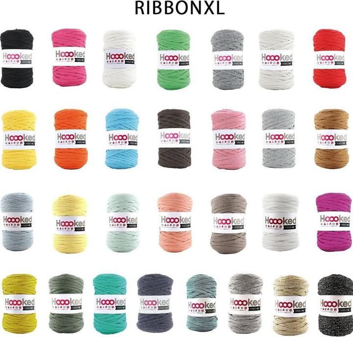 Actual product image Hoooked Ribbon XL (120 m)