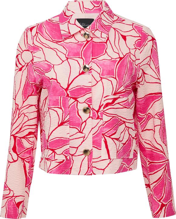 Produktbild S.Oliver Indoor-Jacke Strukturierte Jacke mit All-over-Print (46)