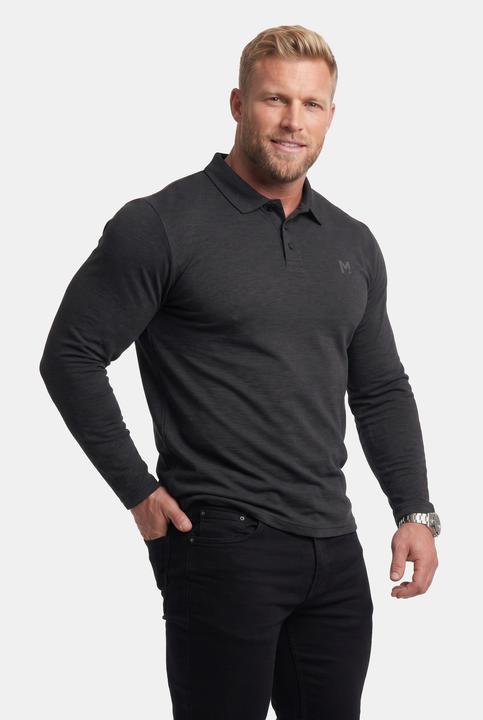 Actual product image Men+ Poloshirt, Basic, Piqué, Langarm (L)