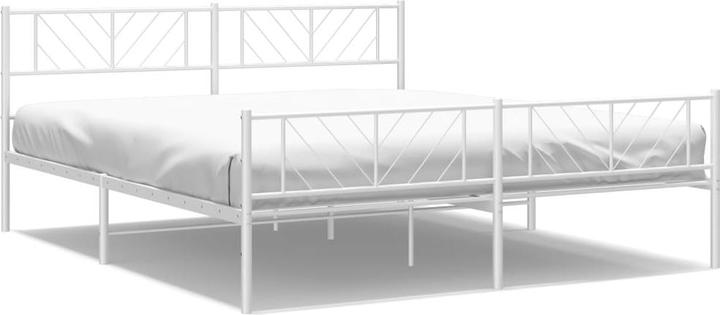 Produktbild vidaXL Metall Bettgestell (180 x 200 cm)