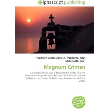 Magnum Crimen, Fachbücher