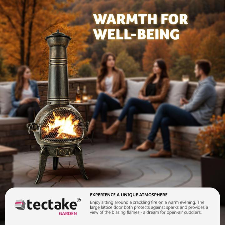 Actual product image tectake Patio oven
