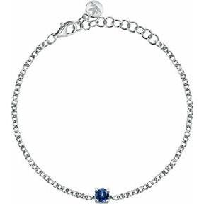 Morellato, Armschmuck, - Tesori Blue Cubic Zirconia Silver Bracelet SAIW238