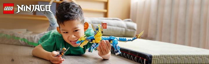 Actual product image LEGO Jay's Thunder Dragon EVO (71760, LEGO Ninjago)