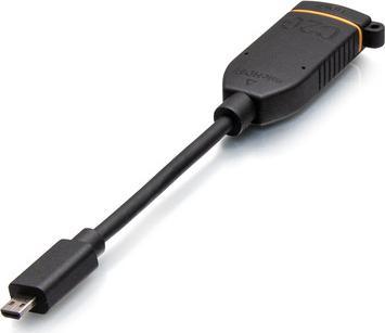 Actual product image C2G Adapter dongle Micro HDMI® to HDMI® for AV-Ring