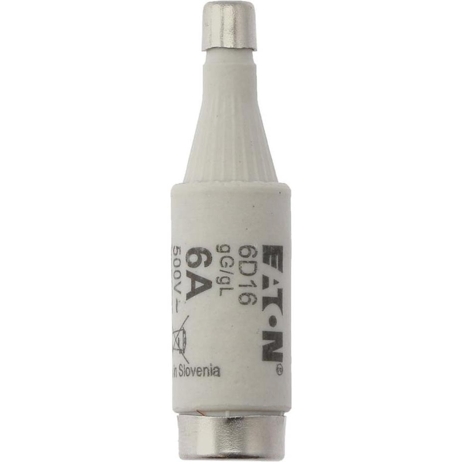 Thumbnail - 10x Bussmann, Sicherung, FUSE-D1 6A T GL/GG 500VAC E16 (Diazed-Sicherung, 6 A, Träge)