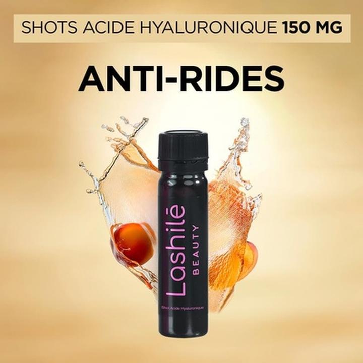 Actual product image Lashilé Beauty Hyaluronic Acid Shots for Wrinkle Reduction and Elasticity