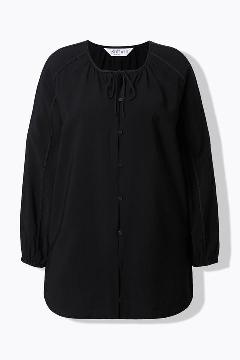 Actual product image Studio Untold Braided Trim Button Down Blouse (54)