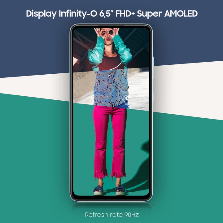 Produktbild Samsung Galaxy A52 EU (128 GB, Blue, 6.40", Dual SIM, 64 Mpx, 4G)