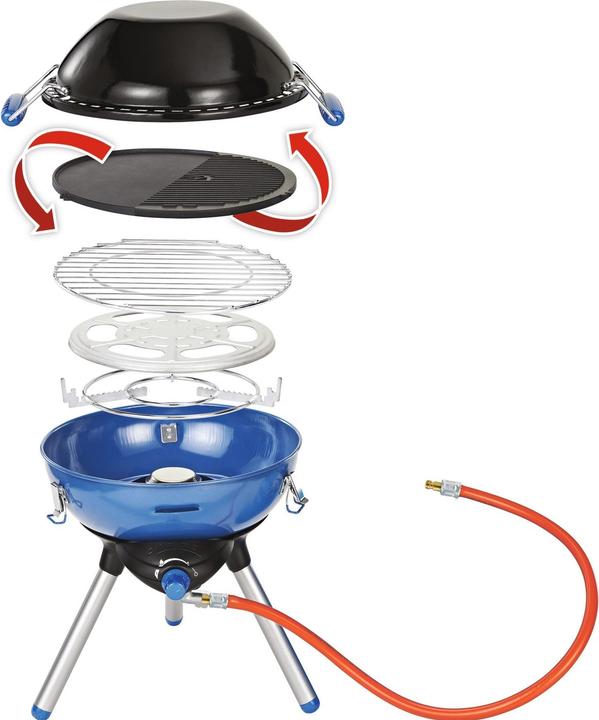 Black, Blue, Satinized steel