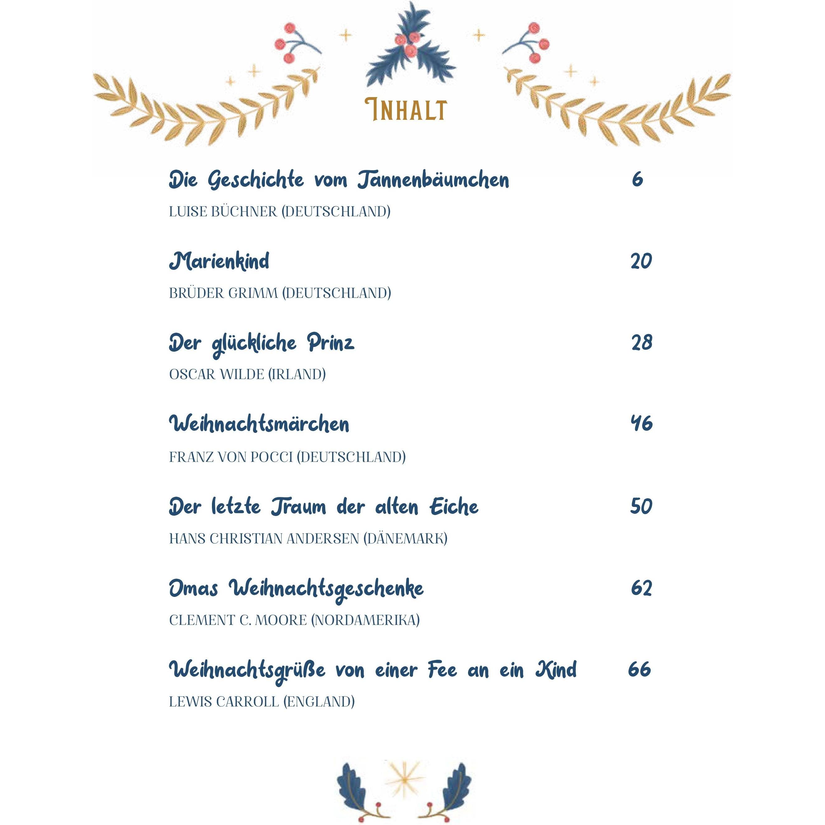 Thumbnail - Barmherzige Weihnachten, Kinderbücher von Hans Christian Andersen, Oscar Wilde, Lewis Carroll, Luisa Büchner, Bruder Gri...