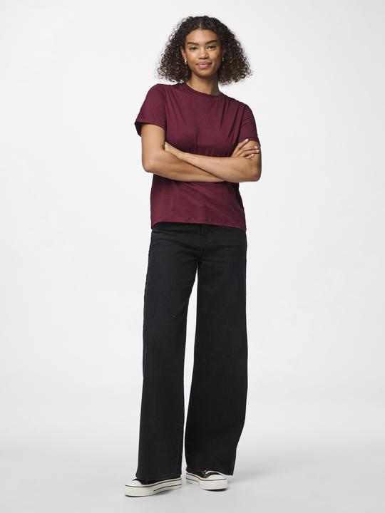 Produktbild Pieces Pcria Ss Fold Up Solid Tee Noos Bc (XL)