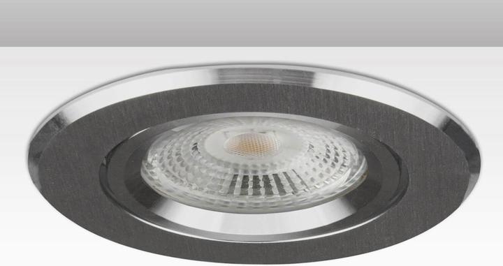 Immagine prodotto Isoled Telaio di montaggio BRUSH TWO rotondo, foro 68mm, alluminio, orientabile, per faretti GU10/MR16