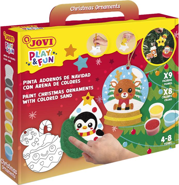 Jovi Play&Fun Sand Painting Kit Christmas