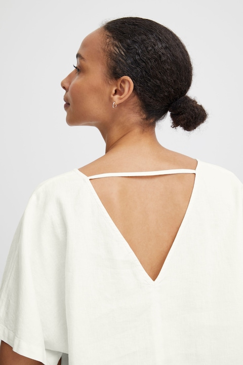 Actual product image B.young BYFALAKKA VNECK BLOUSE 20814548 (36)
