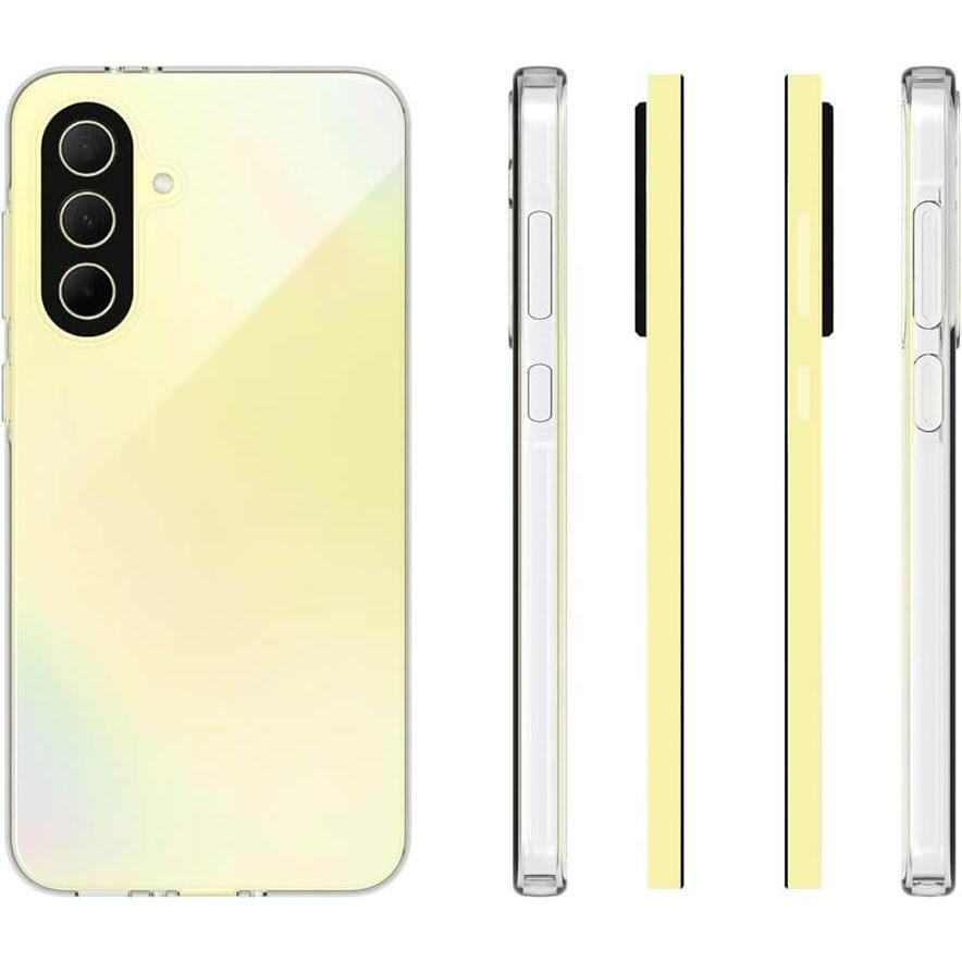 Thumbnail - Cover-Discount Galaxy A36 5G - Silikon Gummi Case transparent (Samsung Galaxy A36), Smartphone Hülle, Transparent