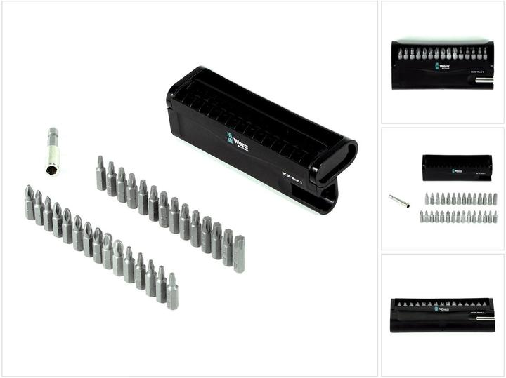 Produktbild Wera Bit-Check 30 Wood 2 (Kreuz Phillips PH M2, Kreuz Pozidriv PZ M1, Kreuz Pozidriv PZ M2, Kreuz Pozidriv PZ M3)