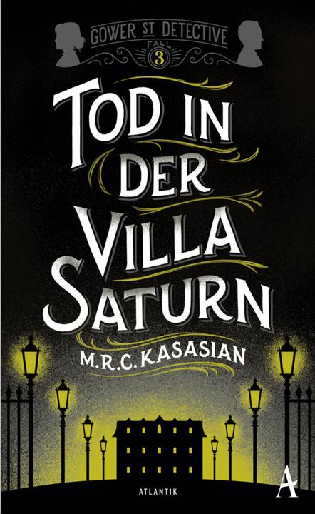 Produktbild Tod in der Villa Saturn (Deutsch, M.R.C. Kasasian, 2018)