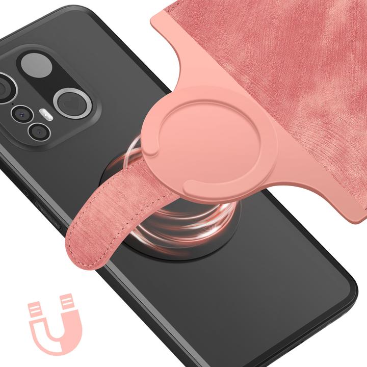 Image du produit Avizar MagSafe-Etui für Smartphone bis 6.4 Zoll Klapp Portemonnaie-Stil (Universel)