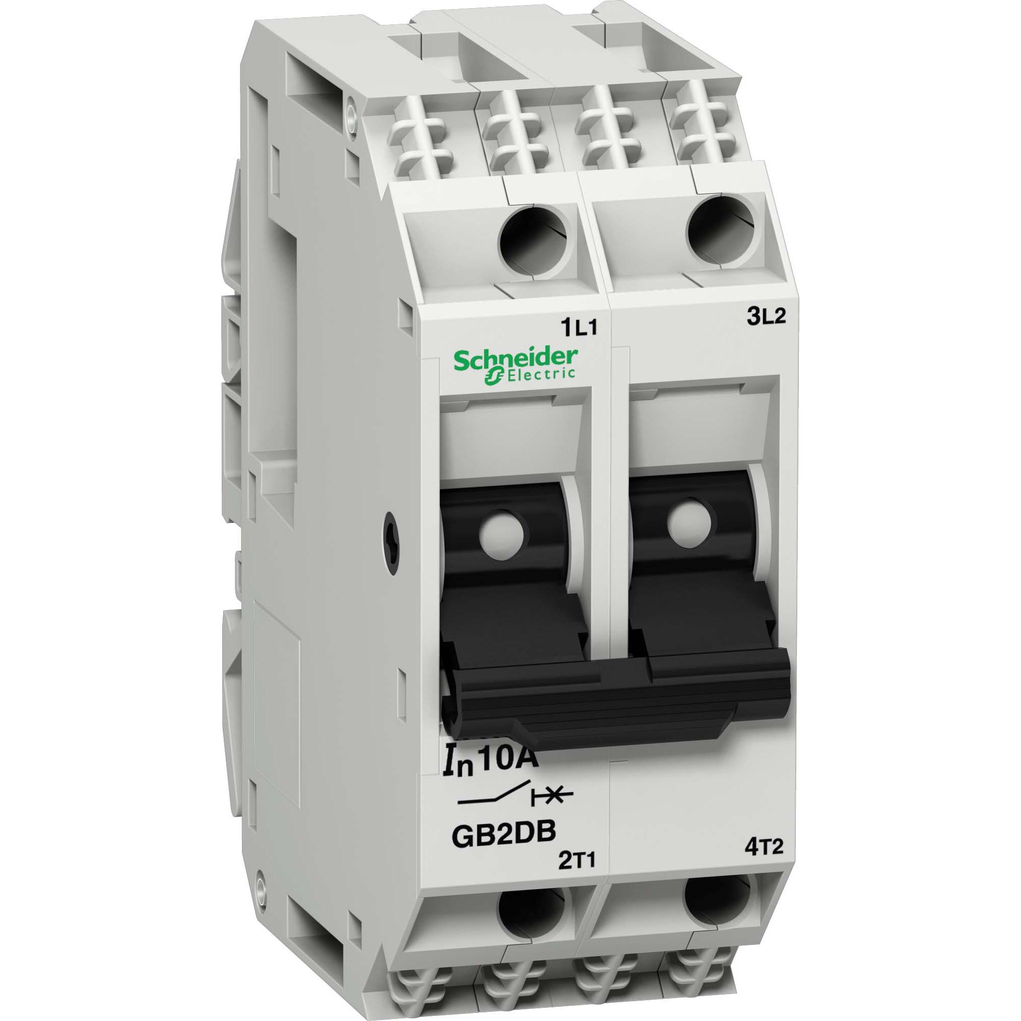 3x Schneider Electric, Schutzschalter, Sicherungsautomat 10A 2-polig