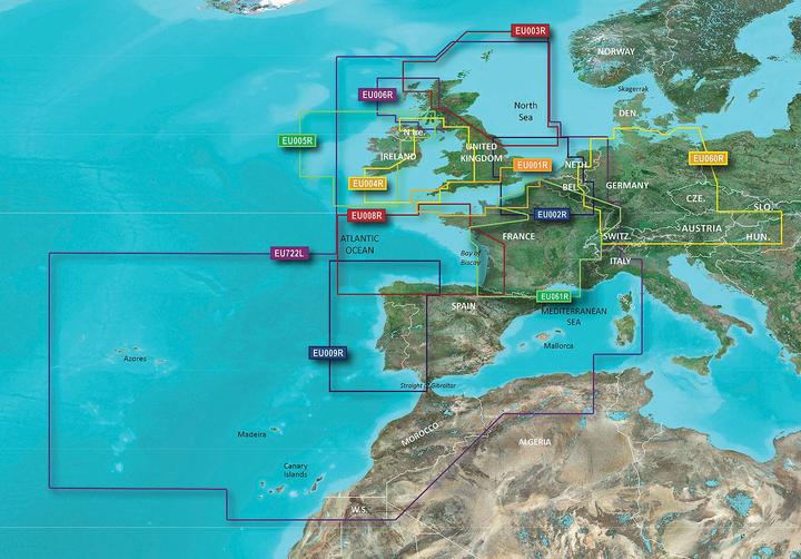 Actual product image Garmin VEU006R-Scotland, West Coast