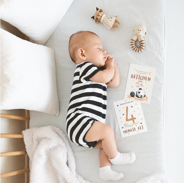 Image du produit Eulentaler Cartes de voeux pour bébé Boho