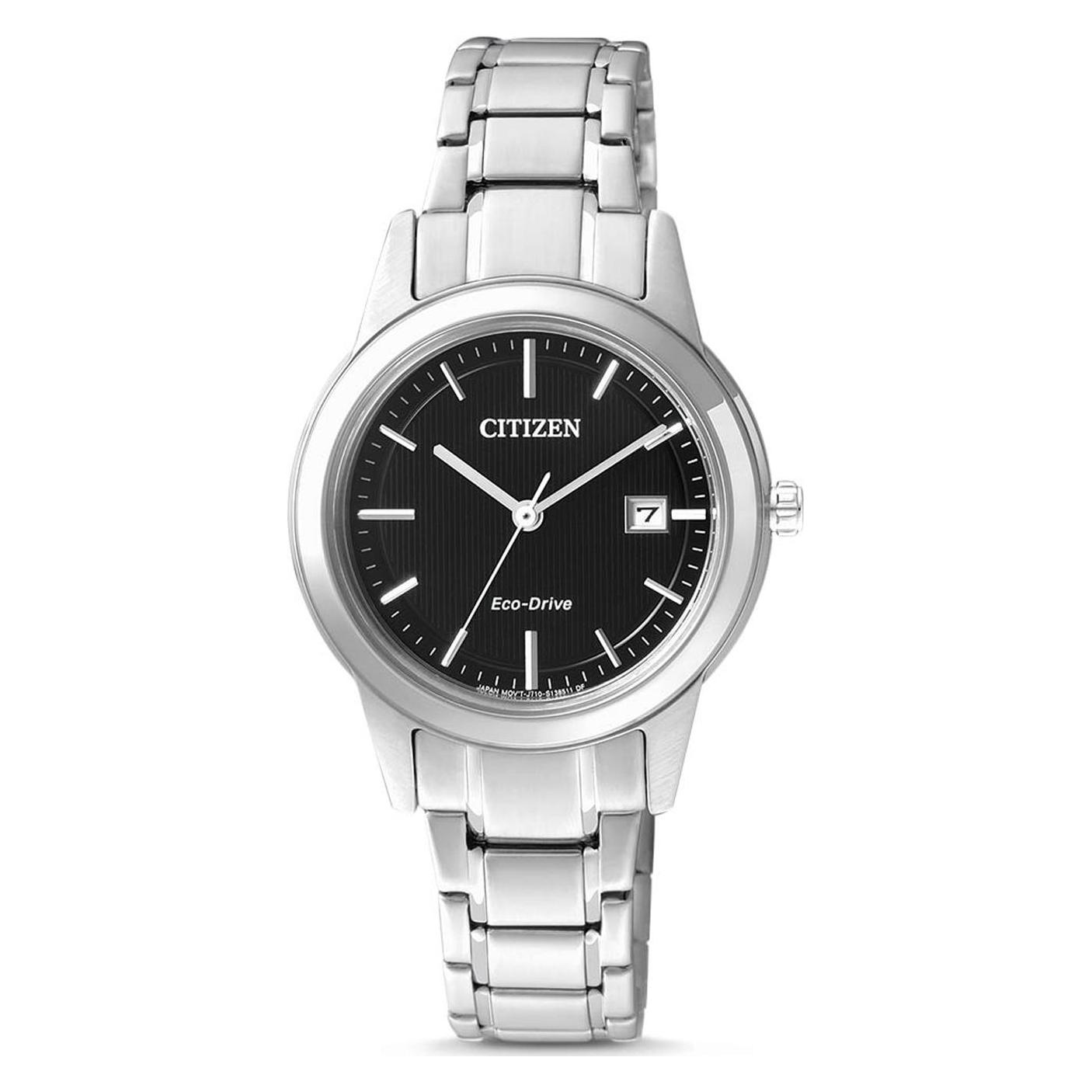 Citizen, Armbanduhr, FE1081-59E Eco-Drive Sports Damen 29mm 3ATM, Silber, (Sportuhr, 29 mm)