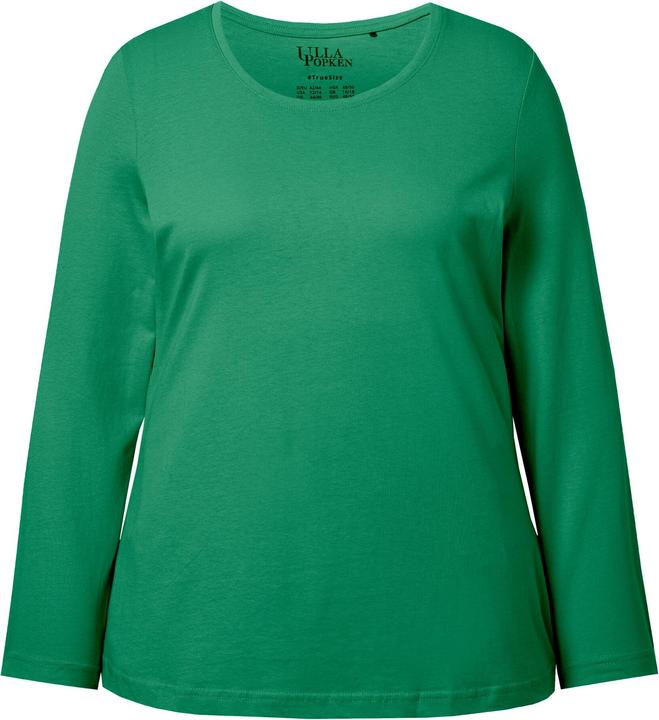 Produktbild Ulla Popken Shirt, Slim, Rundhalsausschnitt, Langarm (50, 52)