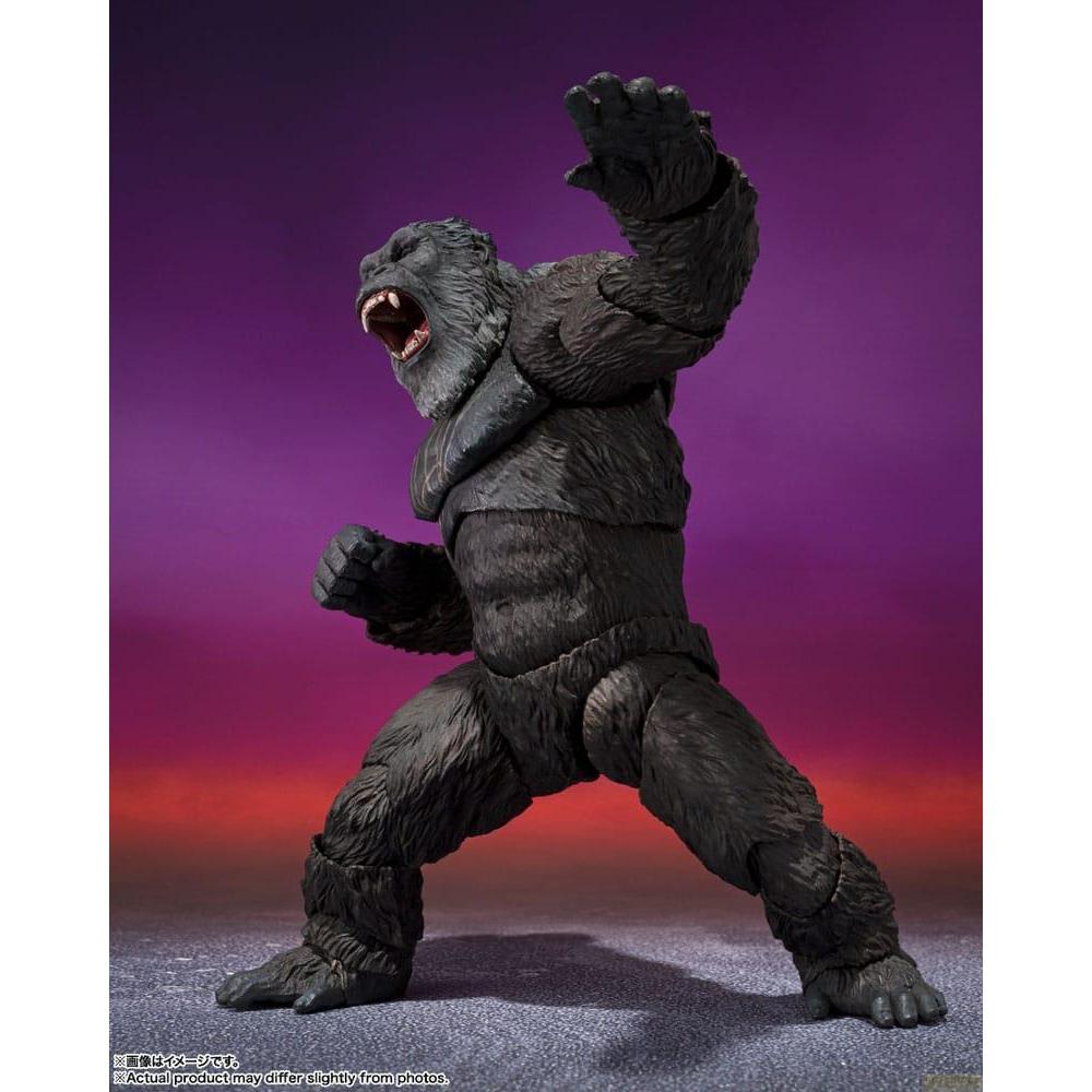 Thumbnail - Bandai Godzilla x Kong: The New Empire S.H. MonsterArts Actionfigur Kong (2024) 16 cm