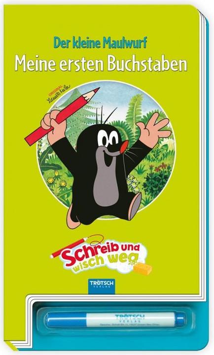 Produktbild Schreib und Wisch weg - Der kleine Maulwurf (Buchstaben) (Deutsch, Trötsch Verlag GmbH & Co. KG, 2013)