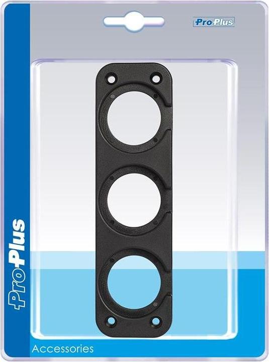 ProPlus Cadre d'encastrement triple sous blister