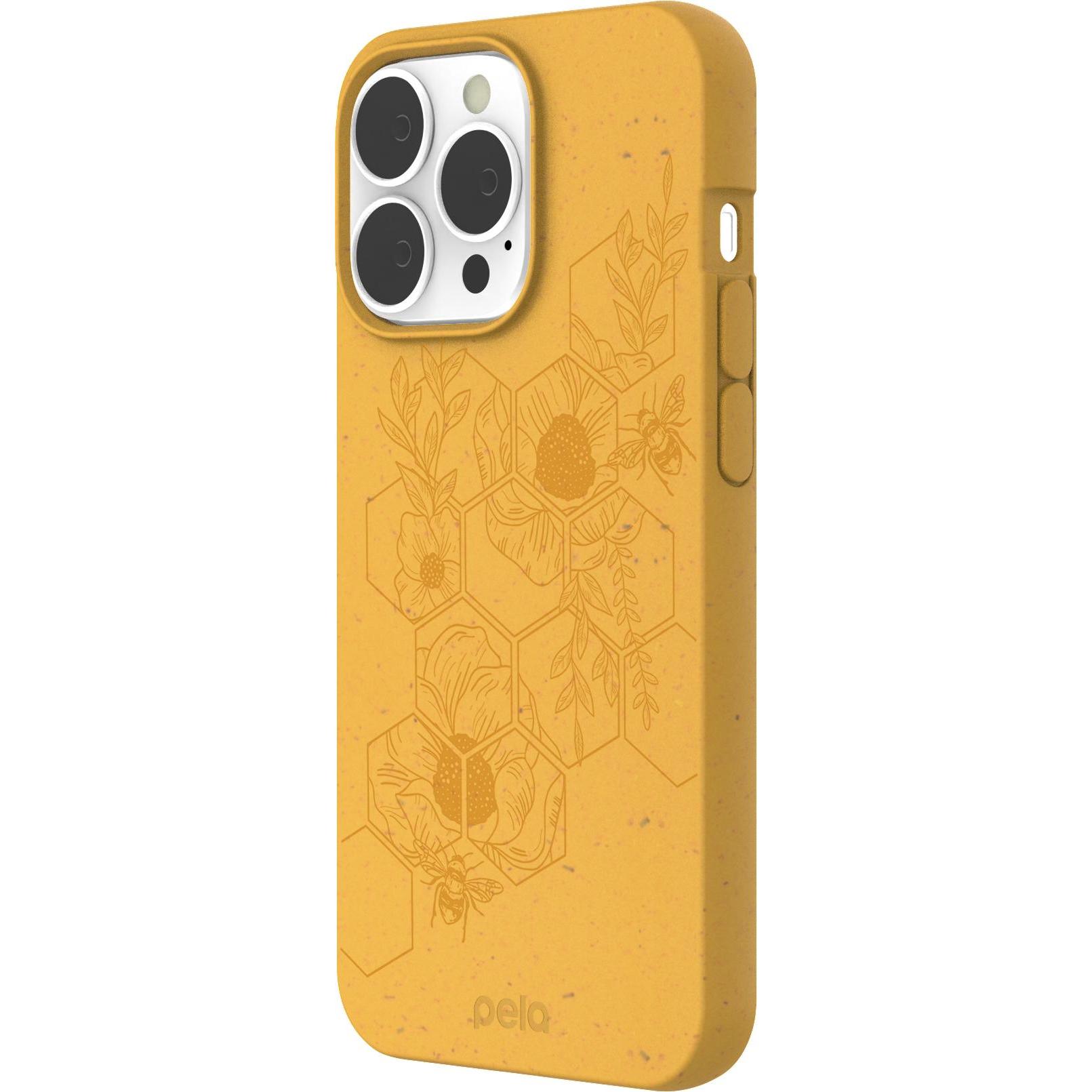 Thumbnail - Pela Case Eco-Friendly (Apple iPhone 13 Pro), Smartphone Hülle, Gelb