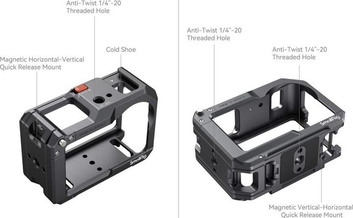 Produktbild SmallRig Cage für DJI Osmo Action 3 (Osmo Action)