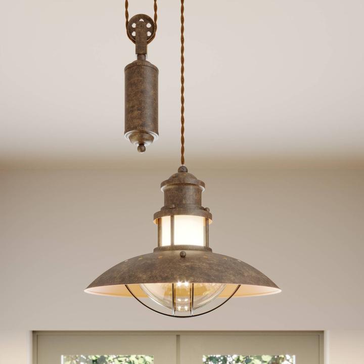 Produktbild Lindby Louisanne Adjustable Pendelleuchte Brown (E27)