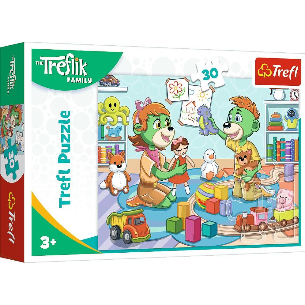 Trefl Puzzle 30 Fröhliche Familie (30 Teile) (18303)