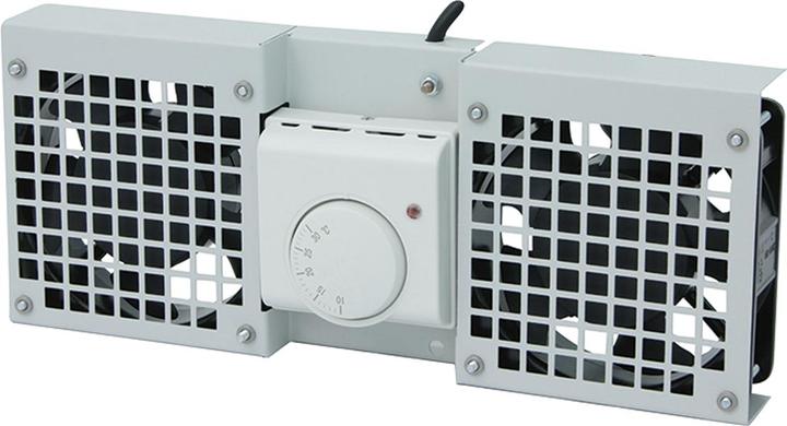 Productafbeelding LogiLink Dakventilatoreenheid, 2 ventilatoren, lichtgrijs (RAL7035)
