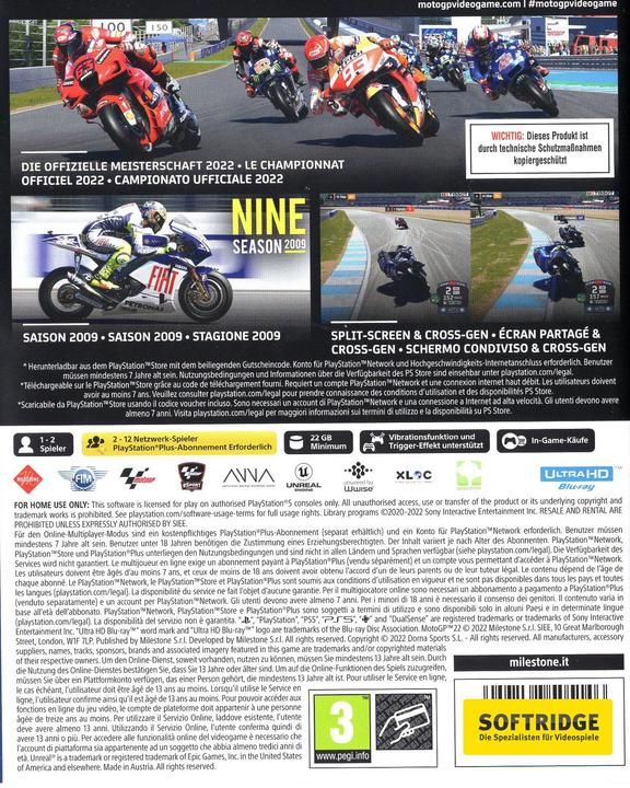 Produktbild Milestone MotoGP 22 Day One Edition (PS5) (PS5, DE, FR, IT)