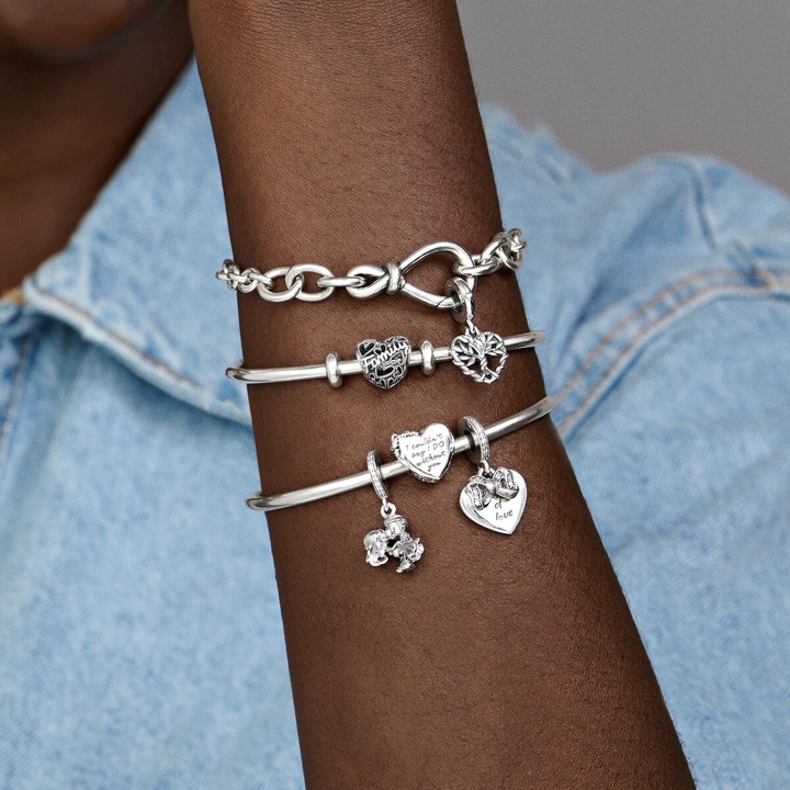 Actual product image Pandora heart (Silver 925)