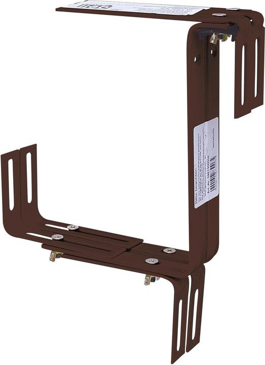 Geli Support pour caissettes à fleurs Forme C brun (9 cm)