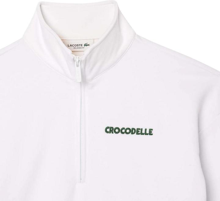 Immagine prodotto Lacoste Felpa Vestibilità Rilassata Cerniera ad un quarto Donna (32)