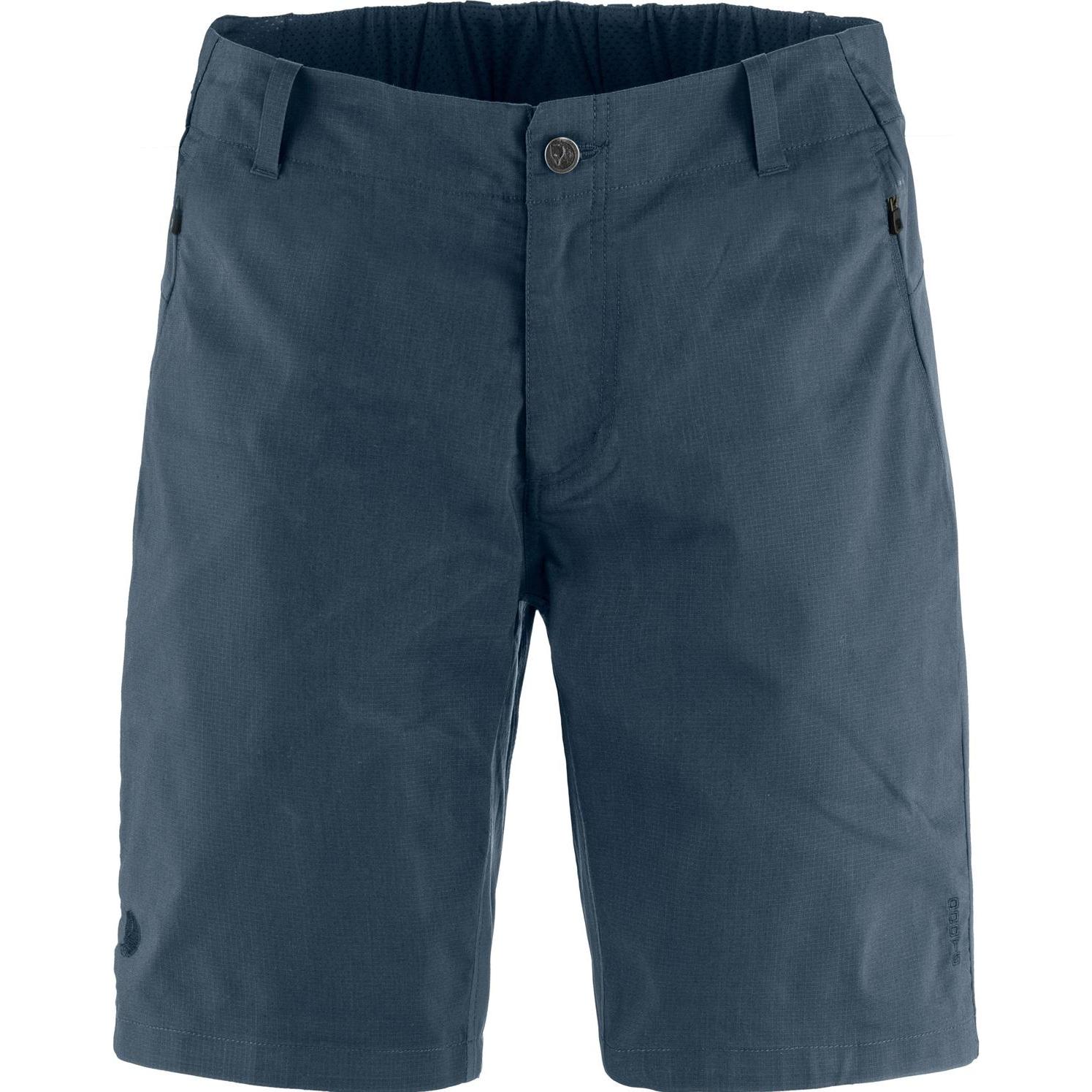 Fjällräven, Herren, Outdoorhose, Hoja Hybrid Shorts (54 E), Blau, 54 E
