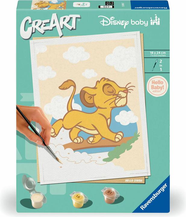 Immagine prodotto Ravensburger CreArt Hello Baby Disney Baby - Simba