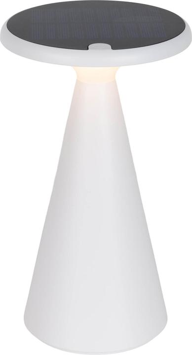 Produktbild Näve LEDSolarAkkuTischleuchte weiss (200 lm)